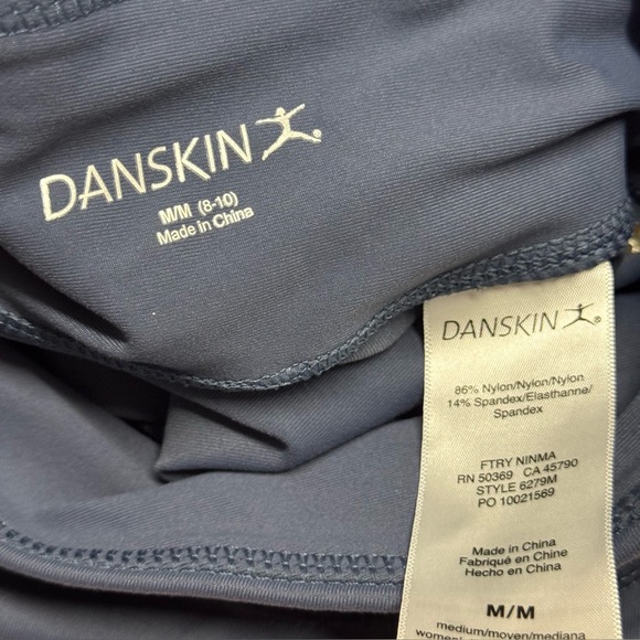 Danskin Blue Leggings - Picture 3 of 3